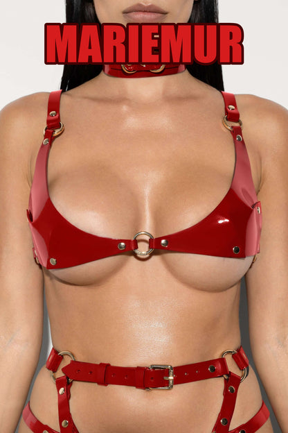 Charlene Leather Bra, reference 7