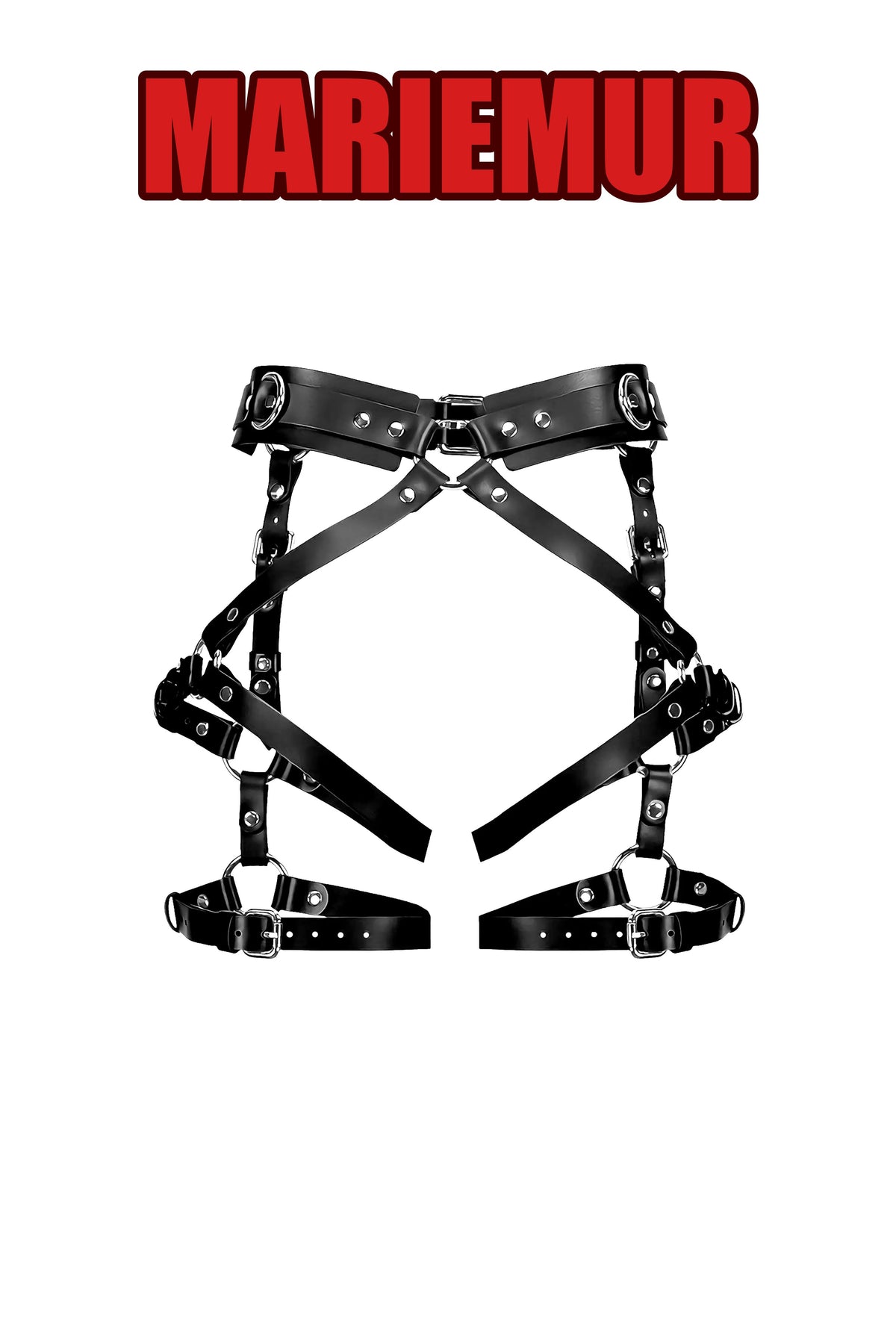 Poppy Leather Legs Garters, reference 2