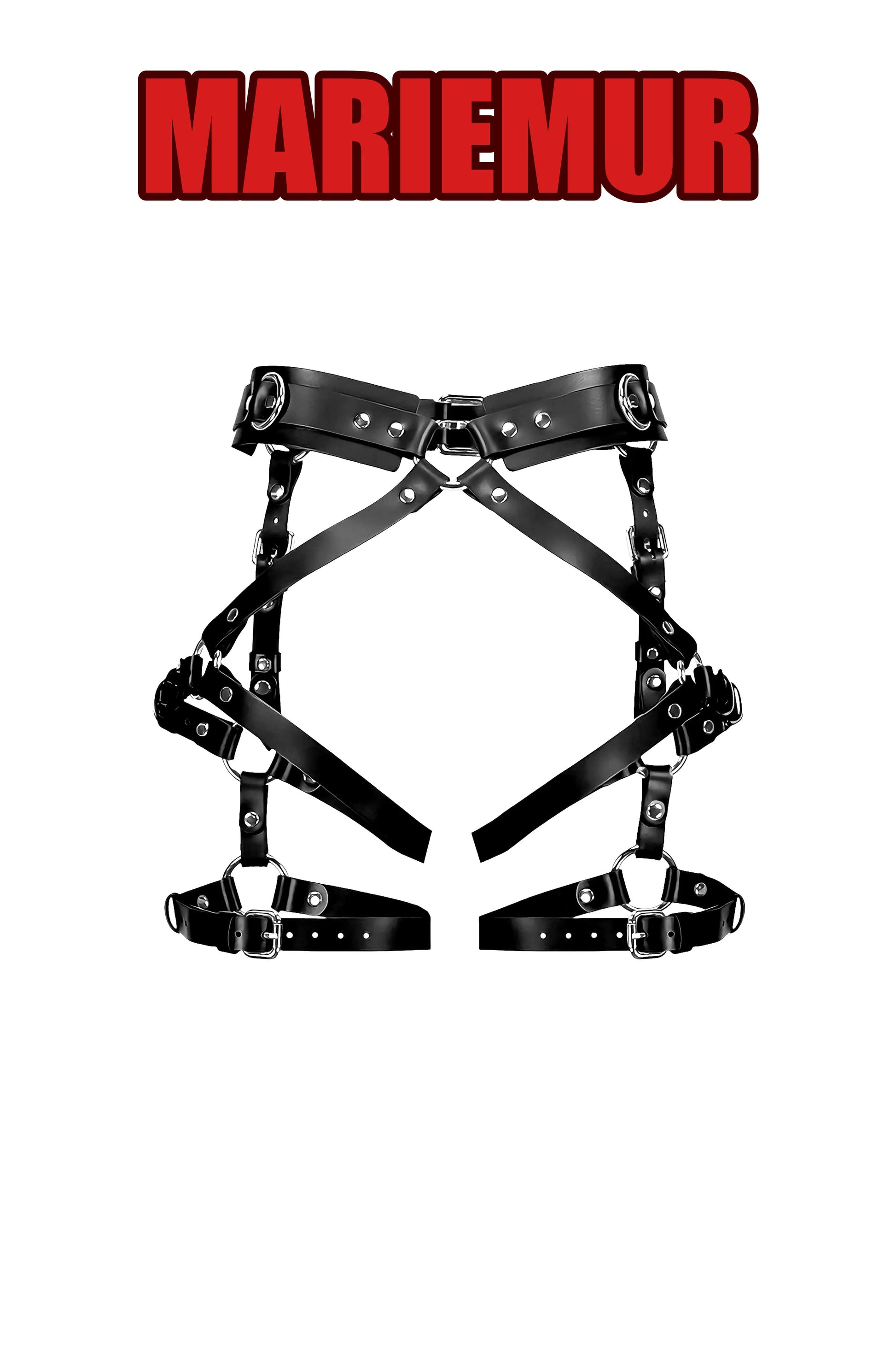 Poppy Leather Legs Garters, reference 2
