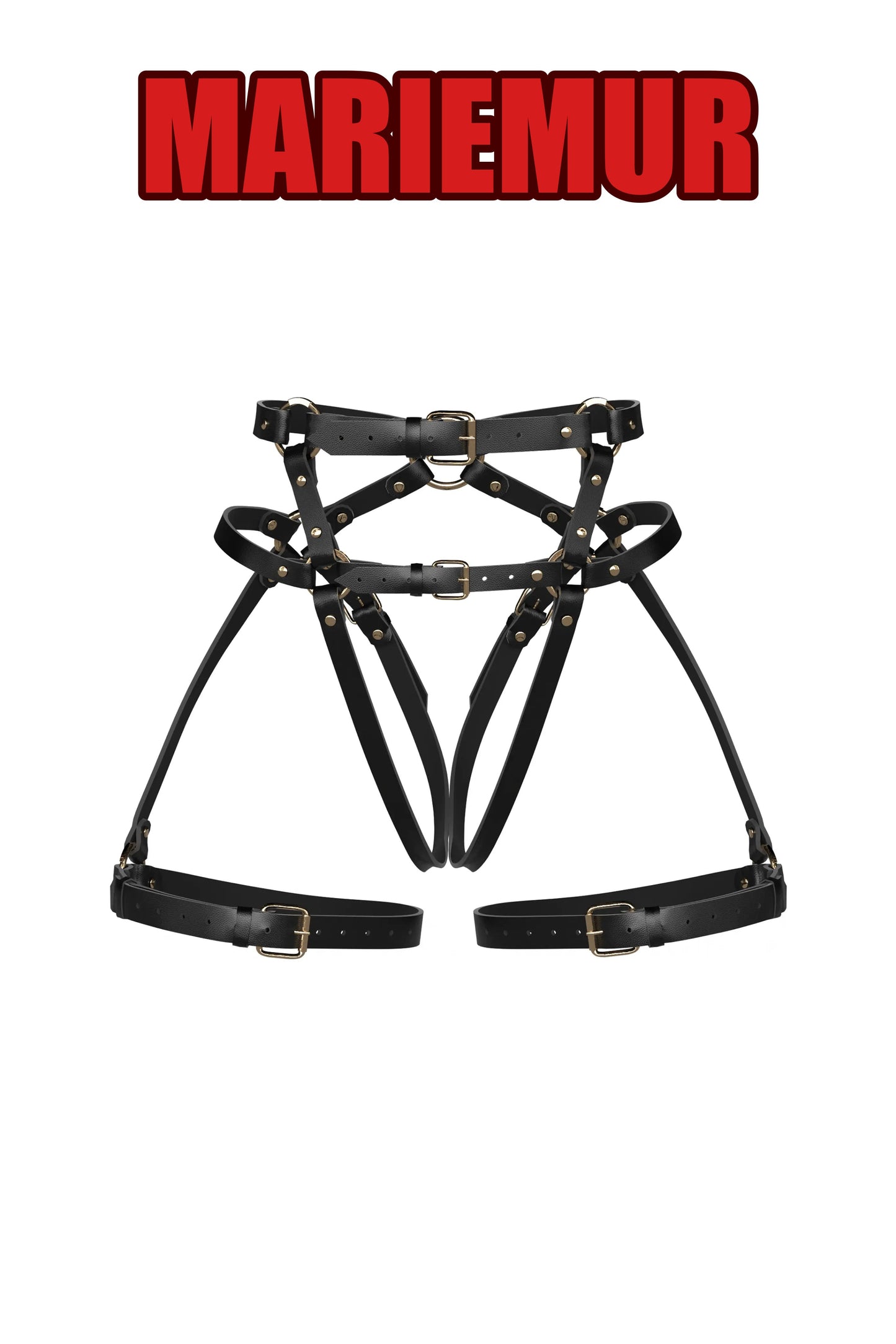Charlene Leather Garters, reference 2