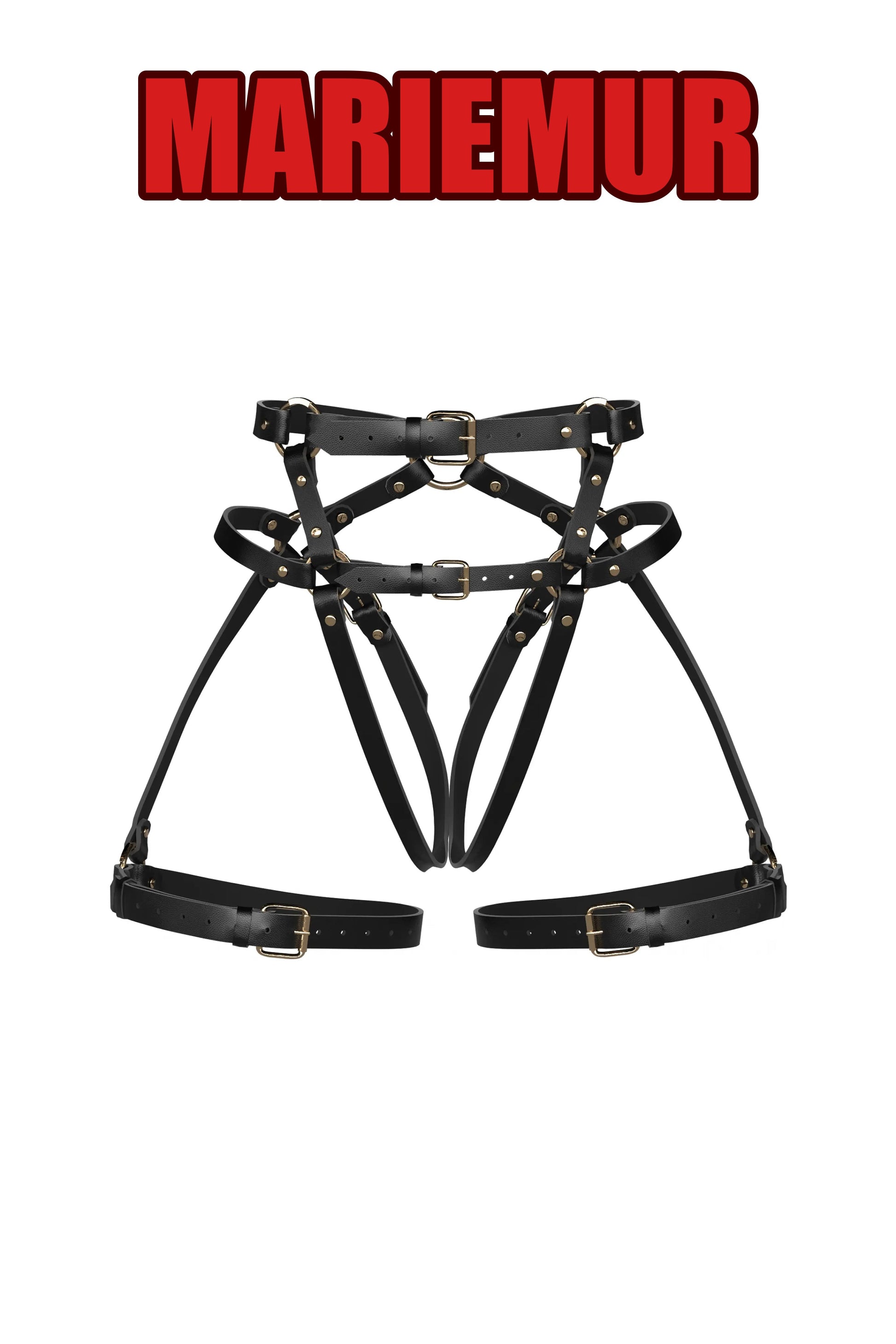 Charlene Leather Garters, reference 2