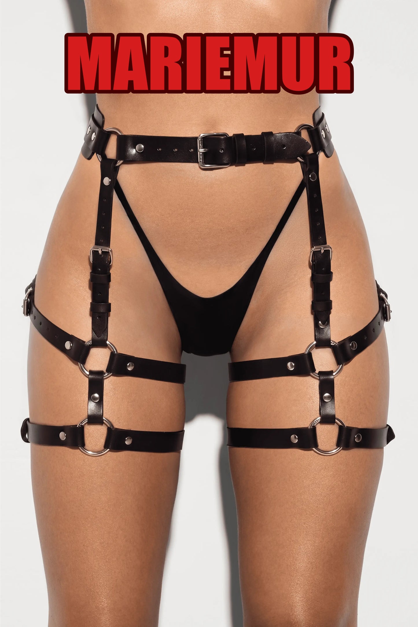 Poppy Leather Legs Garters, reference 3