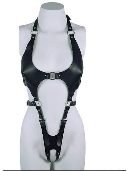 Bridget Leather Fullbody – Black