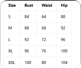 Fishnet Corset Bodysuit with Garter Straps – size chart