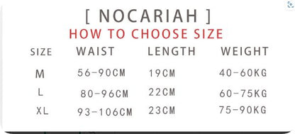 Lace Pearl G String – size chart