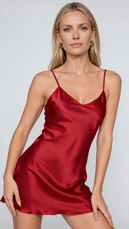 Cherry Slip Dress