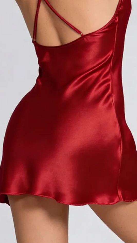 Cherry Slip Dress